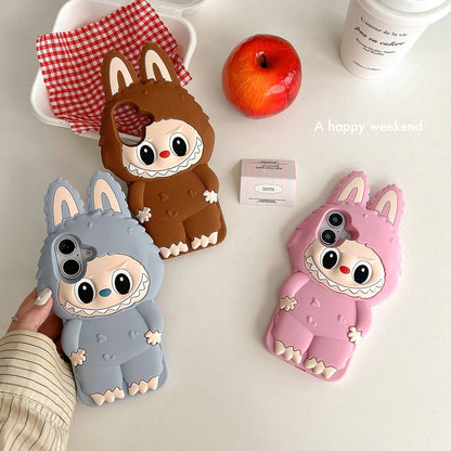 LaBuBu Monster Case Soft Silicone Cover For iPhone