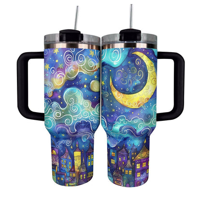 40 Oz Shineful Tumbler Sternennacht 2