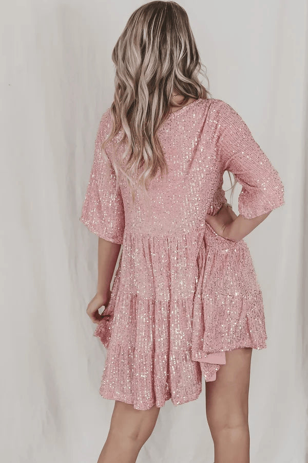 Dernier jour 49 % -✨Robe de poupée à sequins 