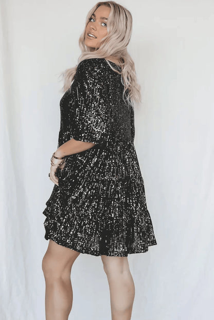 Dernier jour 49 % -✨Robe de poupée à sequins 