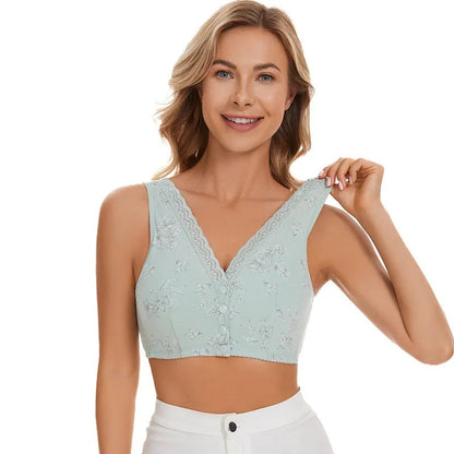 SOUTIEN-GORGE À FERMETURE FLORALE LIFTING SUR LE DEVANT 