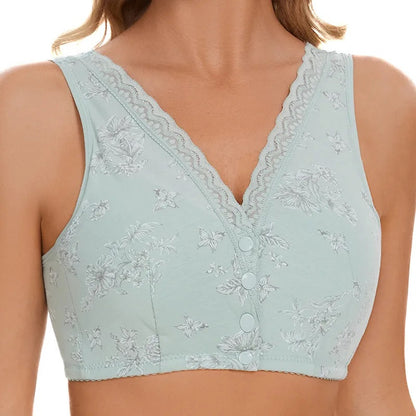 SOUTIEN-GORGE À FERMETURE FLORALE LIFTING SUR LE DEVANT 