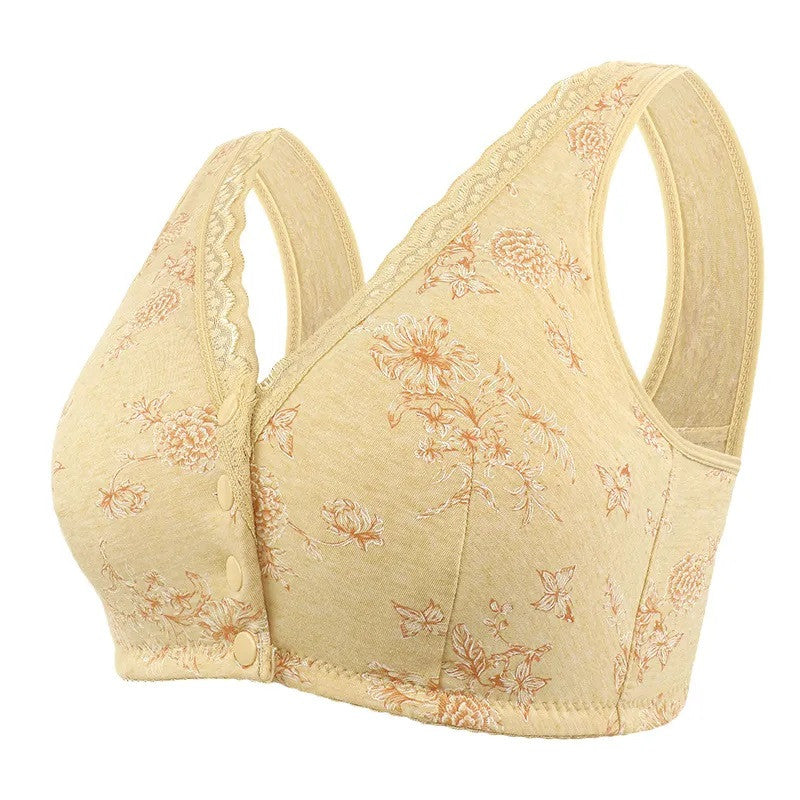 SOUTIEN-GORGE À FERMETURE FLORALE LIFTING SUR LE DEVANT 