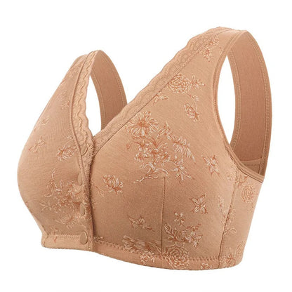 SOUTIEN-GORGE À FERMETURE FLORALE LIFTING SUR LE DEVANT 