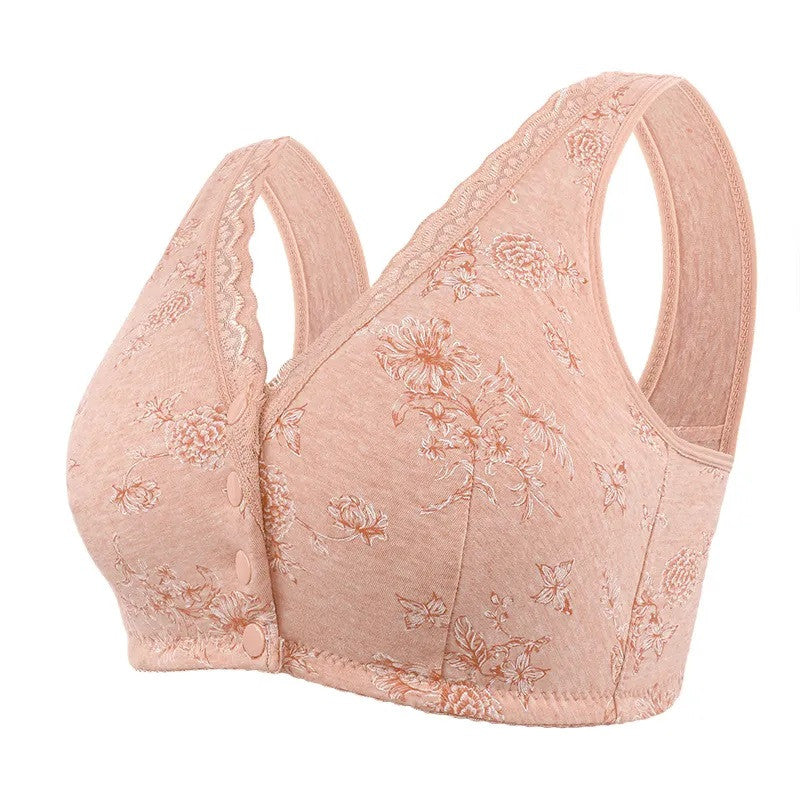 LIFTING FLORAL FRONT CLOSURE BRA