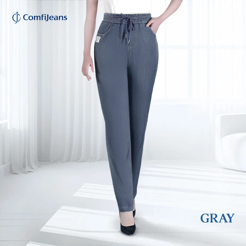 ComfiJeans - High Waist Ultra-Stretch Mom Jeans