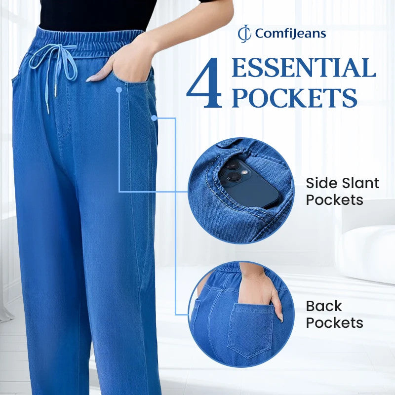 ComfiJeans - High Waist Ultra - Stretch Mom Jeans