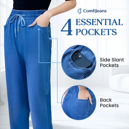 ComfiJeans - High Waist Ultra-Stretch Mom Jeans