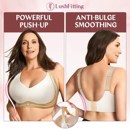 LushFitting Pure White - 70% OFF - Powerful Push-Up Seamless Bra