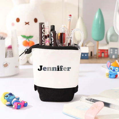 Personalized Pencil Case Custom Name Pen Pouch Back To School Gift for Kids