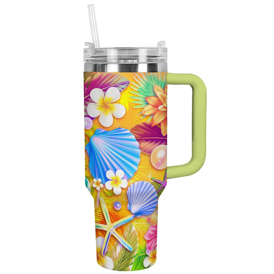 40 Oz Shineful Tumbler Tropical Bliss