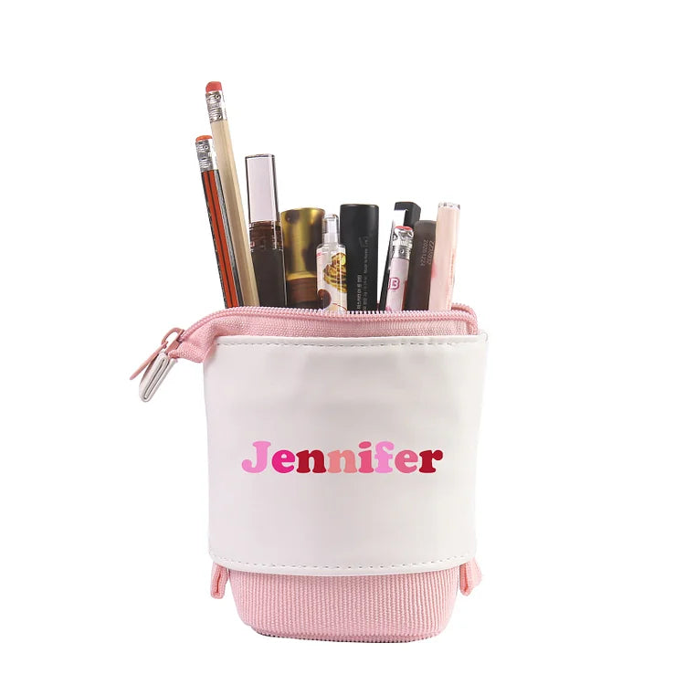 Personalized Pencil Case Custom Name Pen Pouch Back To School Gift for Kids