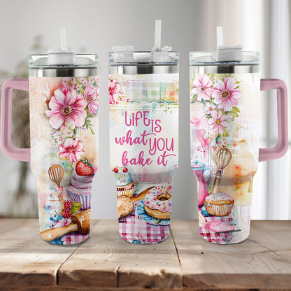 40 Oz Shineful Tumbler Baking Delight