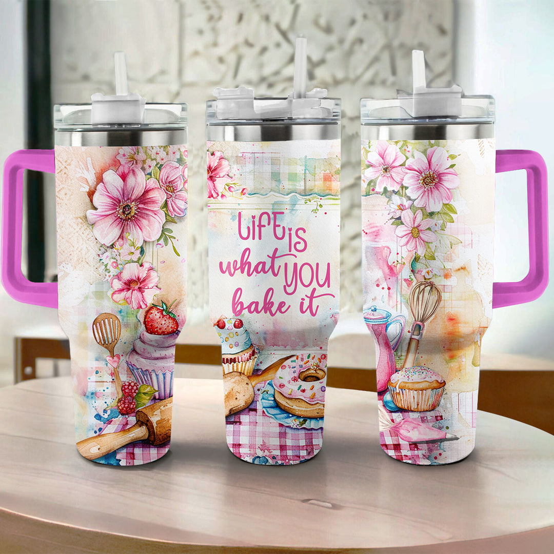 40 Oz Shineful Tumbler Baking Delight