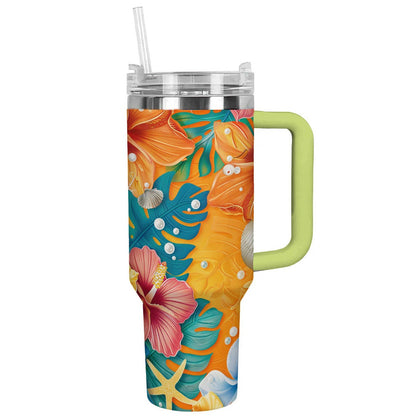 40 Oz Shineful Tumbler Island Paradise