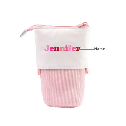 Personalized Pencil Case Custom Name Pen Pouch Back To School Gift for Kids