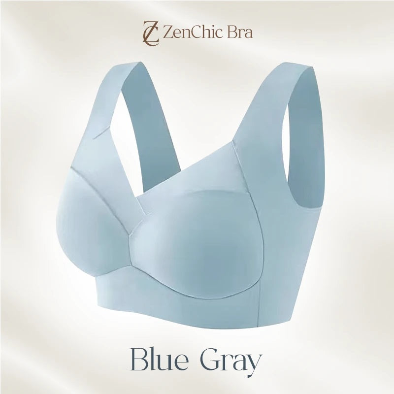 ZenChic Bra - LAST DAY SALE 80% OFF - Seamless Sexy Push Up Wireless Bra - Beige Lace