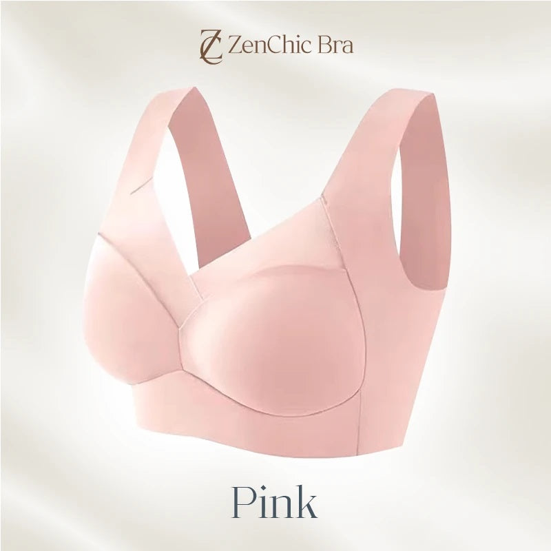 ZenChic Bra - LAST DAY SALE 80% OFF - Seamless Sexy Push Up Wireless Bra - Purple Lace