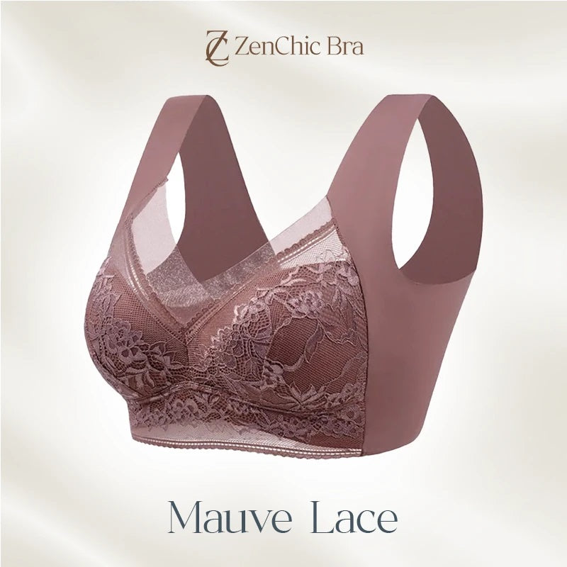 ZenChic BH – LETZTER TAG, 80 % RABATT – Nahtloser, sexy Push-Up-BH ohne Bügel – Schwarz