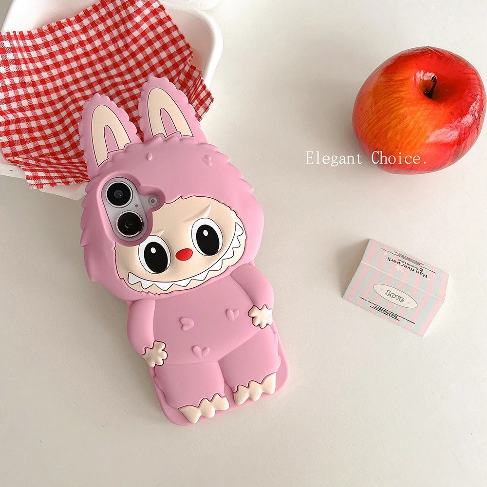 LaBuBu Monster Case Soft Silicone Cover For iPhone