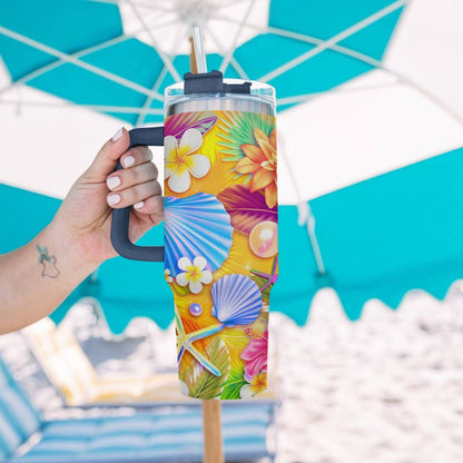 40 Oz Shineful Tumbler Tropical Bliss