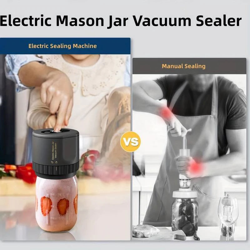 Electric Vacuum Sealer For Mason Jars