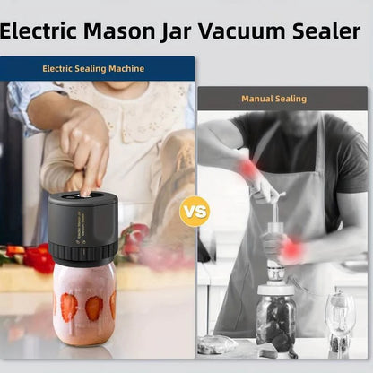 Electric Vacuum Sealer For Mason Jars