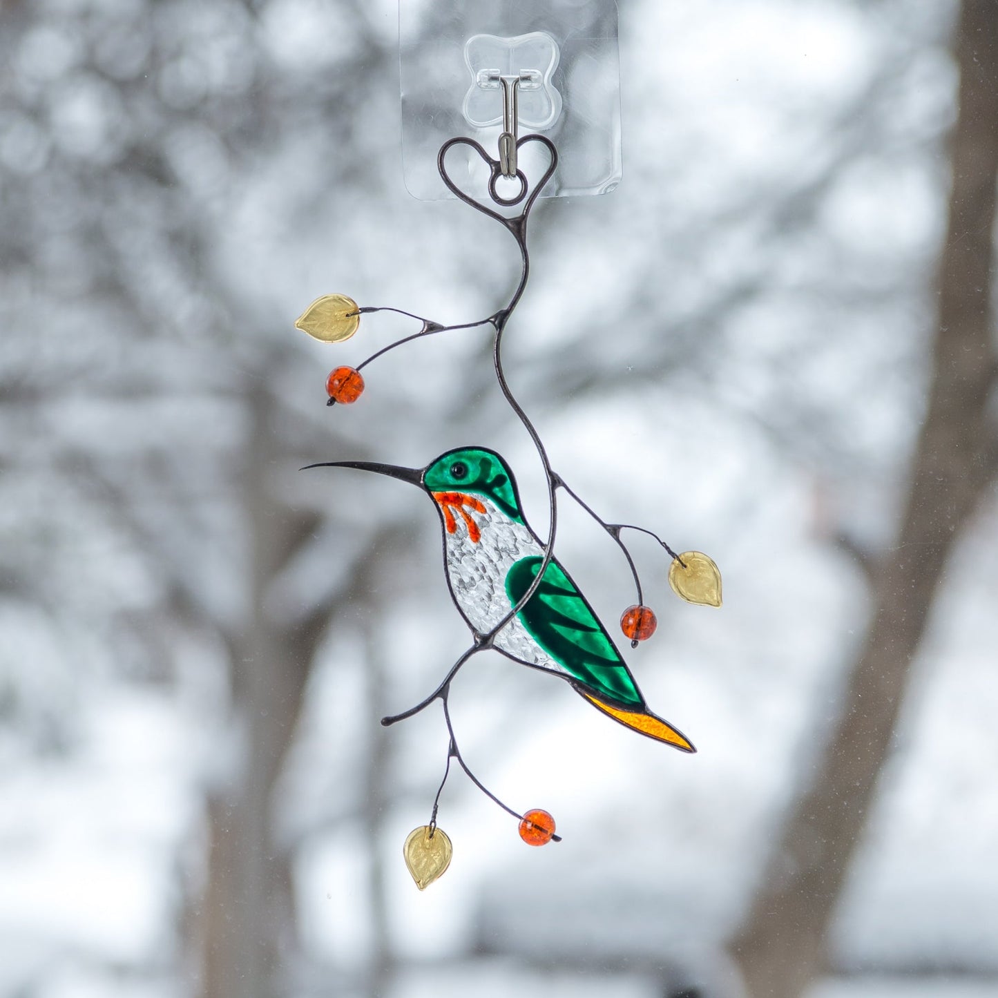 GREEN MALE HUMMINGBIRD