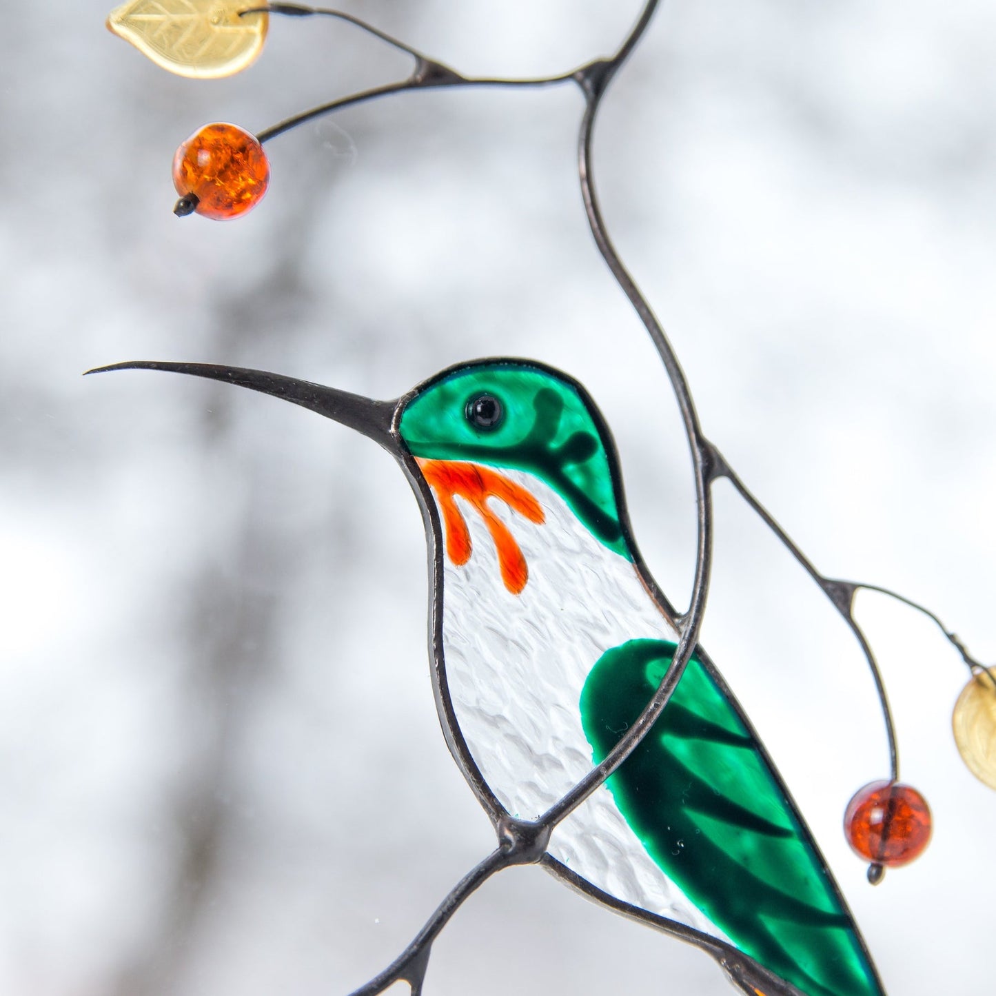 GREEN MALE HUMMINGBIRD