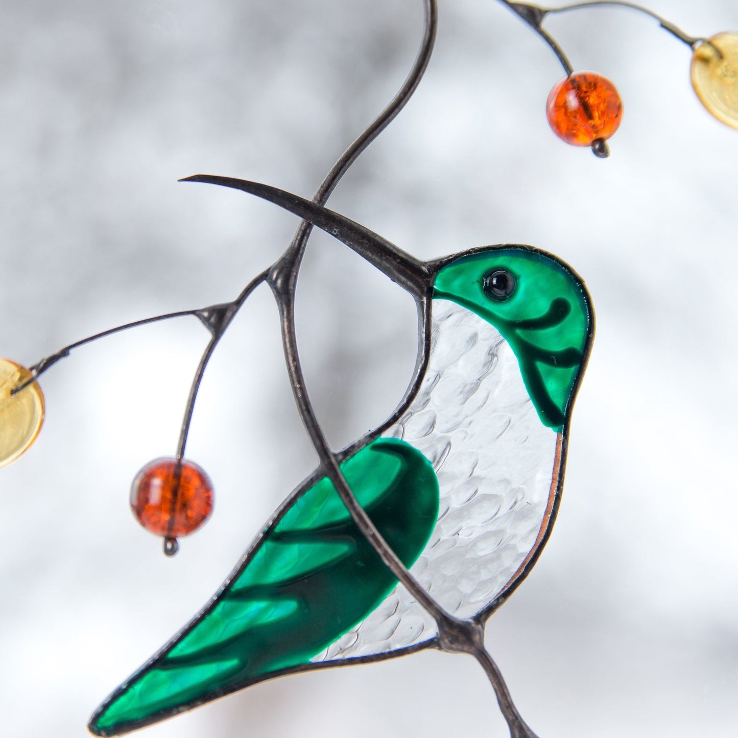 GREEN FEMALE HUMMINGBIRD