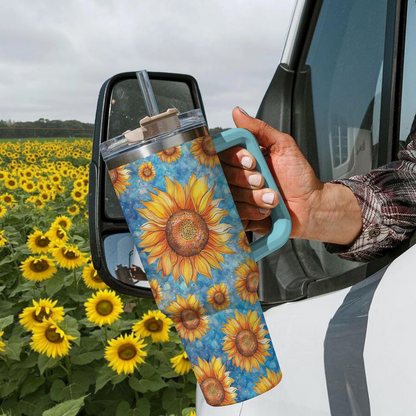 40 Oz Shineful Tumbler Sonnenblume Sunny Day Sipper