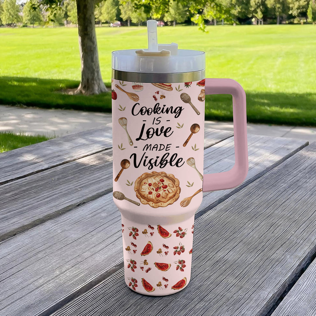 40 Oz  Shineful Tumbler Sweet Baking Bliss