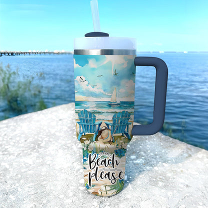 40 Oz Shineful Tumbler Beachside Dream