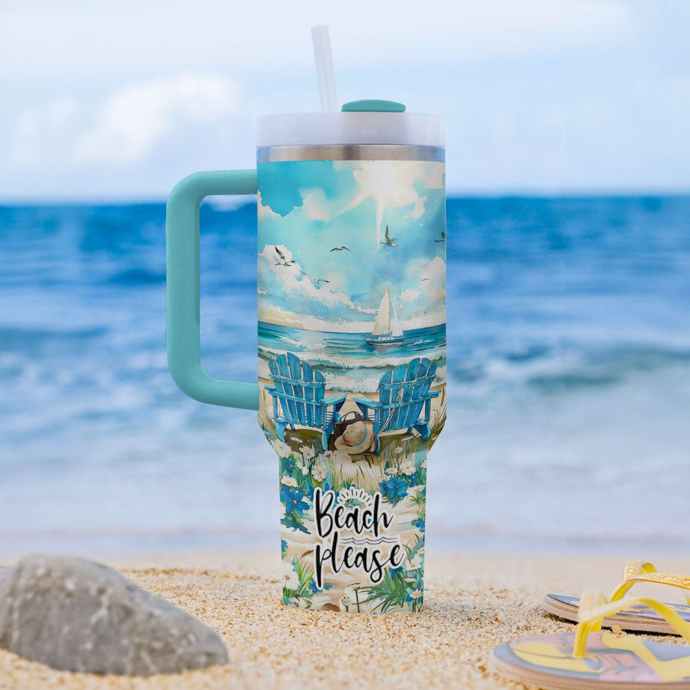 40 Oz Shineful Tumbler Beachside Dream