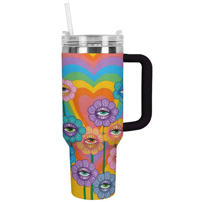 40 Oz Shineful Tumbler Eye Bloom