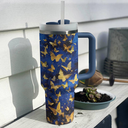 40 Oz  Shineful Tumbler Starry Night Wings