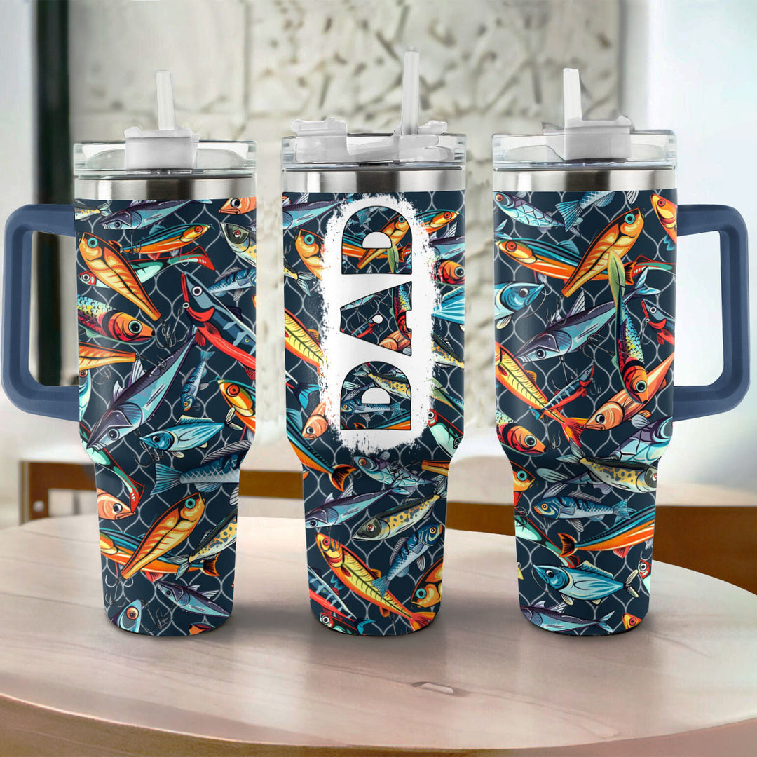 40 Oz Shineful Tumbler Dad's Fischköder