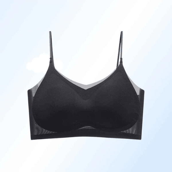 Dernier jour 70% de réduction - Soutien-gorge confortable en soie glacée, ultra-fin et sans couture, grande taille, pour l'été