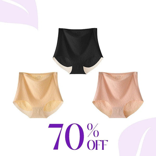 30% DE RÉDUCTION | Culotte de contrôle du ventre taille haute sans couture fraîche 