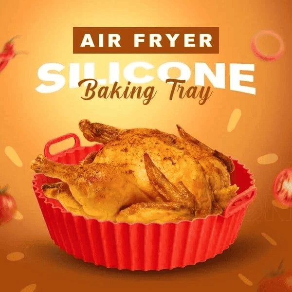 🔥 Last Day 49% OFF-Air Fryer Silicone Baking Tray