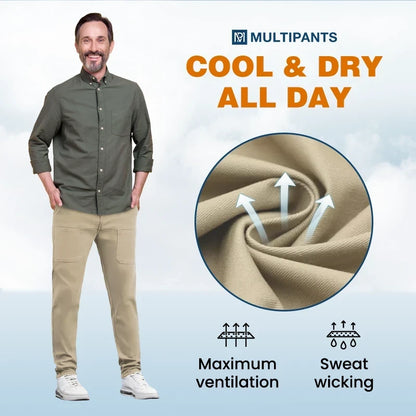 MultiPants - High Stretch Multi-pocket Durable Cargo Pants