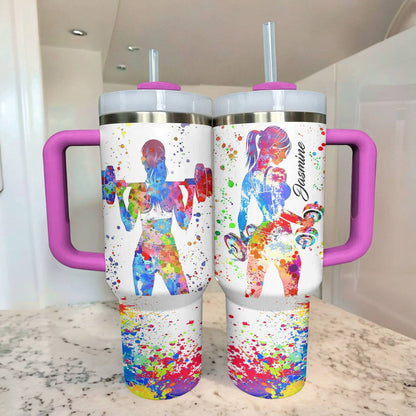 40 Oz Shineful Personalized Tumbler Gorgeous Girl