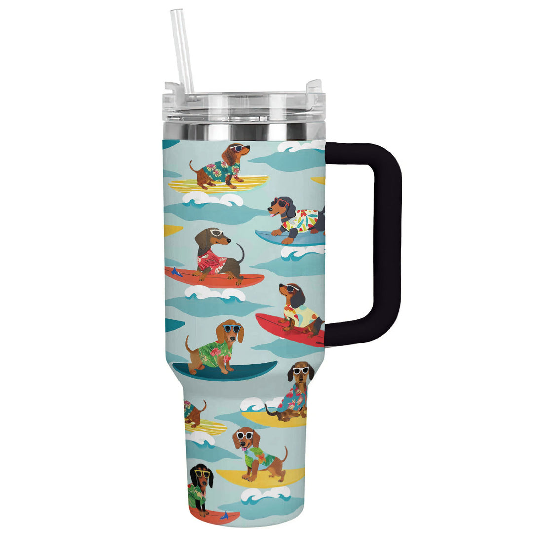 40 Oz Shineful Tumbler Surfender Dackel