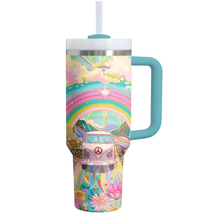 40 Oz Hippie-Becher Shiny Groovy Glider