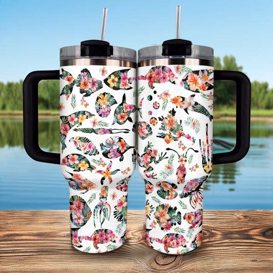 40 Oz Shineful Tumbler Sea Tropical Bliss