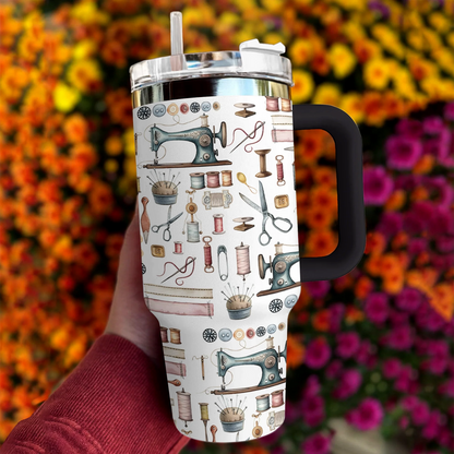 40 Oz Shineful Tumbler Nähen Vintage Nähwerkzeuge