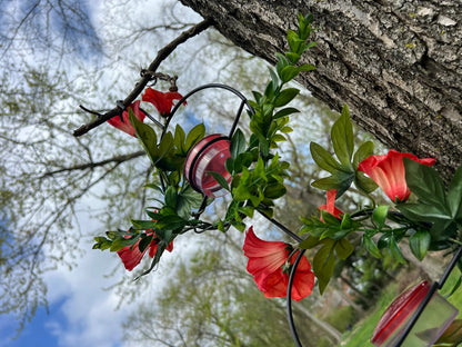 Hummingbird Feeder Tiny Hanging - Perfect for Bringing Joyful Birds to Your Home