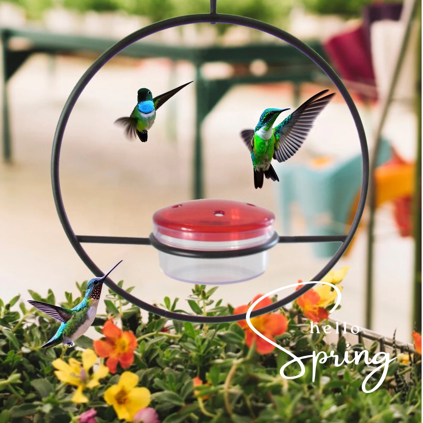 Hummingbird Feeder Tiny Hanging - Perfect for Bringing Joyful Birds to Your Home