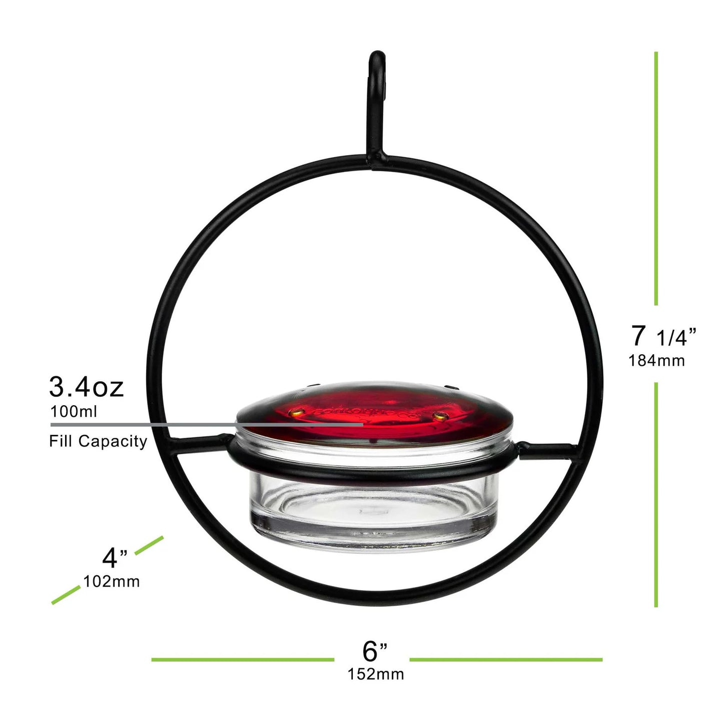 Hummble Slim Hummingbird Feeder