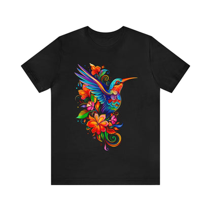 Chemise colibri chemise mexicaine femmes ropa mexicana t-shirt imprimé oiseau colibri imprimé t-shirt mexicain artesanias mexicanas